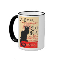 Ce Soir Le Chat Noir, Théophile Steinlen mugs