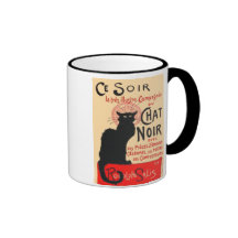 Ce Soir Le Chat Noir, Théophile Steinlen Coffee Mug