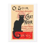 Ce Soir Le Chat Noir, Théophile Steinlen postcards