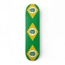 Ceara Brasil, Brazil flag Skate Decks