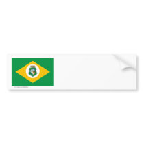 Ceará, Brazil Flag bumper stickers