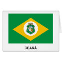 Ceará, Brazil Flag cards