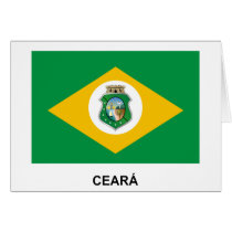 Ceará, Brazil Flag cards