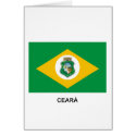 Ceará, Brazil Flag cards