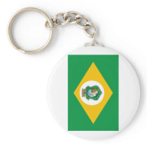 Ceará, Brazil Flag Key Chain
