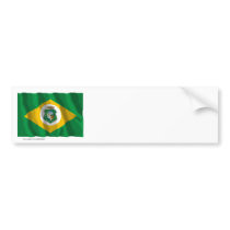 Ceará, Brazil Waving Flag bumper stickers
