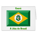 Ceará Flag Gem cards