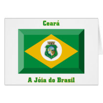 Ceará Flag Gem cards