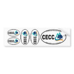 CECC Member Decal Bumper Stickers