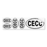 CECC Member Decal Bumper Stickers