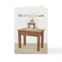 Ceci n'est pas une carte cards