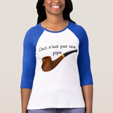 Ceci n&#39;est pas une pipe t-shirt