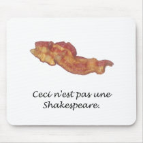 Ceci n'est pas une Shakespeare mousepads