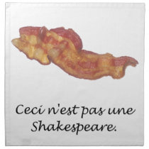 Ceci n'est pas une Shakespeare napkins