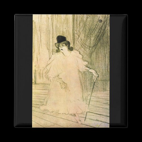 Cecy Loftus by Toulouse-Lautrec Fridge Magnet