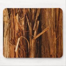 Cedar Bark Abstract Mousepad