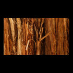 Cedar Bark Abstract Nature Poster Print