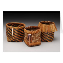 Cedar Bark Baskets #2 Greeting Cards