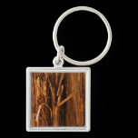 Cedar Bark Nature Keychain