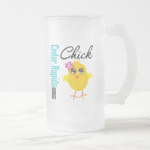 Cedar Rapids IA Chick Mugs