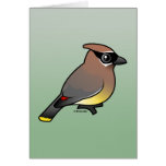 Birdorable Cedar Waxwing Note Card