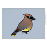 Birdorable Cedar Waxwing Note Card