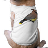 Birdorable Cedar Waxwing Dog Ribbed Tank Top