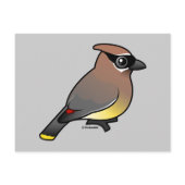 Birdorable Cedar Waxwing Card