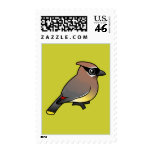Birdorable Cedar Waxwing Stamp