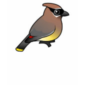Birdorable Cedar Waxwing edun LIVE T-Shirt