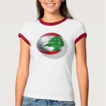 Cedars Lebanon soccer football team flag ball t-shirts