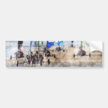 Cefn Sidan Blokart Racing Competition Bumper Stickers