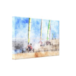 Cefn Sidan The British Blokart Open Championships Canvas Prints