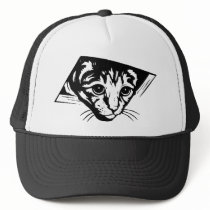 Ceiling Cat Trucker Hat