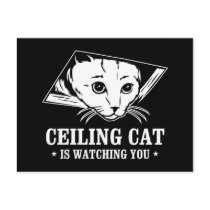 Ceiling Cat is Watching You postcards by strk3 Ceiling Cat is Watching You postcards