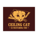 Ceiling Cat is Watching You Postcards