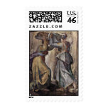 Ceiling Fresco For The Story Of Creation In The Stamps
