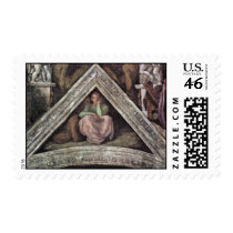 Ceiling Fresco For The Story Of Creation In The Stamps