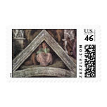 Ceiling Fresco For The Story Of Creation In The Stamps