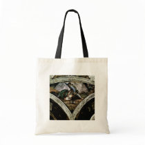 Ceiling Fresco For The Story Of Creation In The Si Canvas Bag