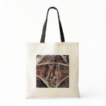 Ceiling Fresco For The Story Of Creation In The Si Canvas Bag