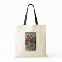 Ceiling Fresco For The Story Of Creation In The Si Tote Bags