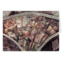 Ceiling Fresco For The Story Of Creation In The Si Cards