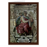 Ceiling Fresco For The Story Of Creation In The Si Cards