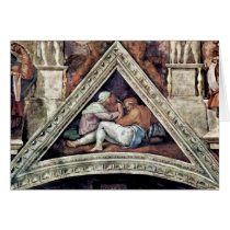 Ceiling Fresco For The Story Of Creation In The si Card