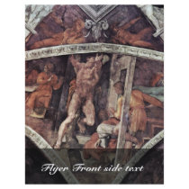 Ceiling Fresco For The Story Of Creation In The Si Custom Flyer
