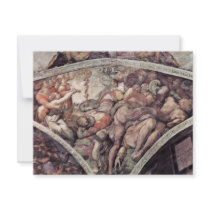 Ceiling Fresco For The Story Of Creation In The Si Personalized Announcements