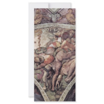 Ceiling Fresco For The Story Of Creation In The Si Customized Rack Card