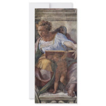 Ceiling Fresco For The Story Of Creation In The Si Custom Rack Cards