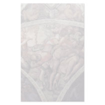 Ceiling Fresco For The Story Of Creation In The Si Stationery